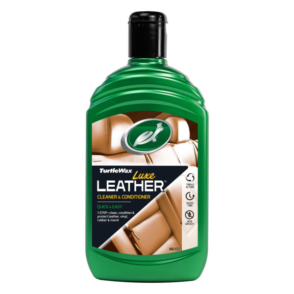 TURTLE WAX LUXE LEATHER CLEANER & CONDITIONER 500ml