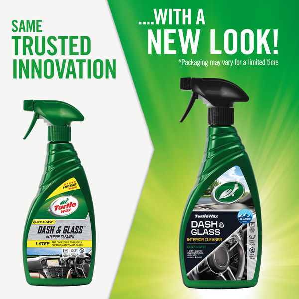 TURTLE WAX DASH & GLASS INTERIOR CLEANER 500ml - Image 2