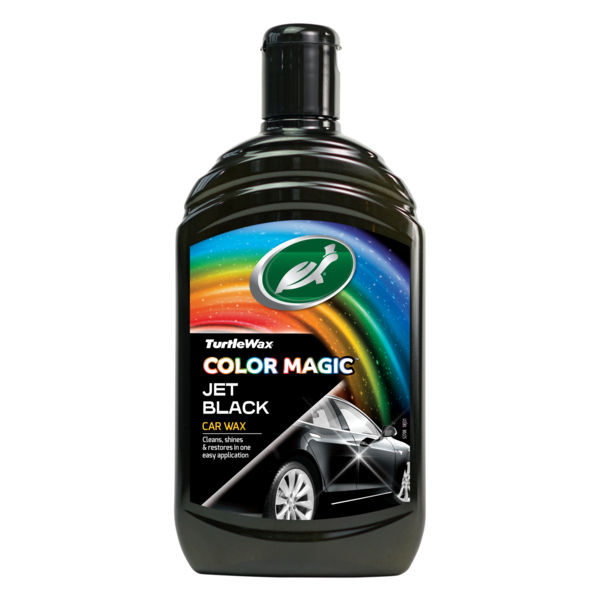 TURTLE WAX COLOR MAGIC JET BLACK WAX 500ml
