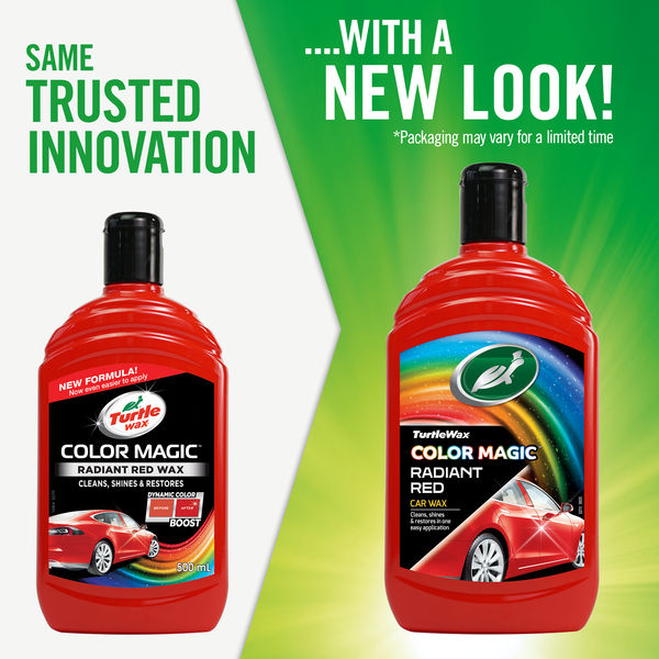 TURTLE WAX COLOR MAGIC RADIANT RED WAX 500ml - Image 2