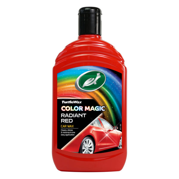 TURTLE WAX COLOR MAGIC RADIANT RED WAX 500ml