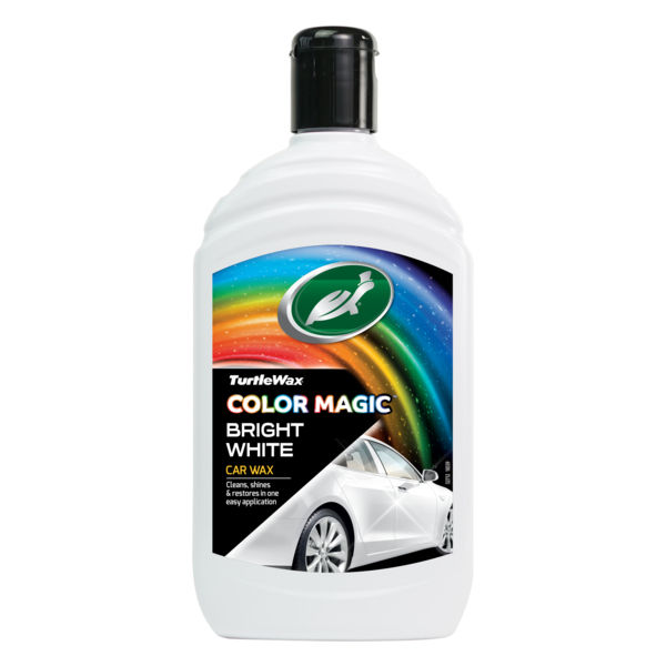 TURTLE WAX COLOR MAGIC BRIGHT WHITE WAX 500ml