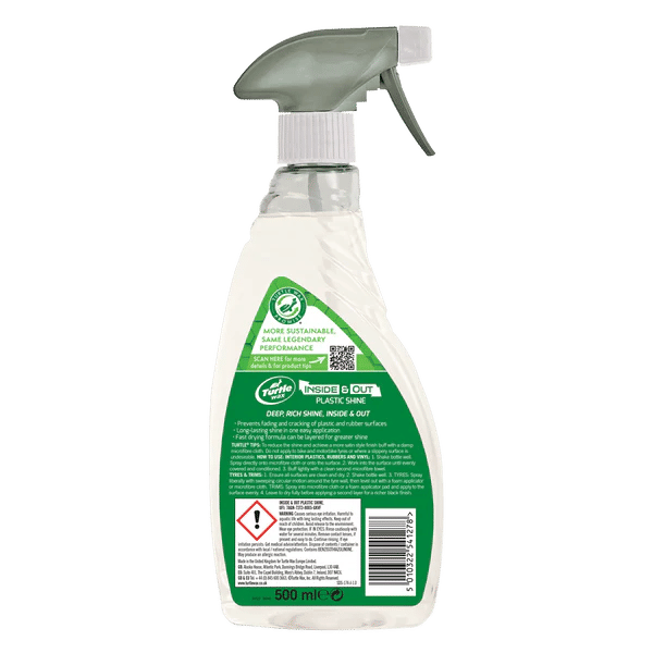 TURTLE WAX INSIDE & OUT PLASTIC SHINE - Image 2