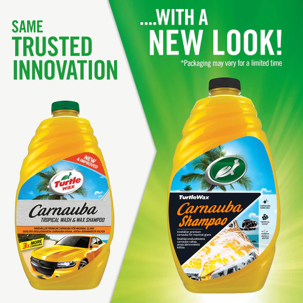 TURTLE WAX CARNAUBA WASH & WAX CAR SHAMPOO 1.42L - Image 2