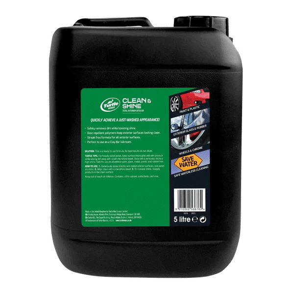 TURTLE WAX PRO CLEAN & SHINE EXTERIOR DETAILER 5L - Image 2