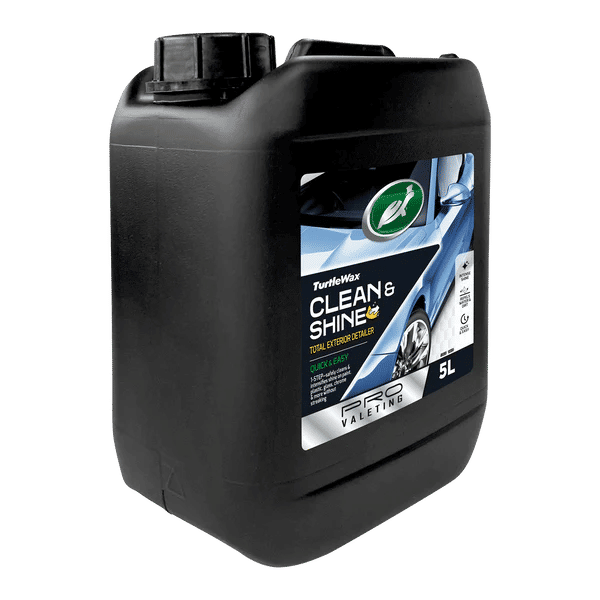 TURTLE WAX PRO CLEAN & SHINE EXTERIOR DETAILER 5L - Image 4