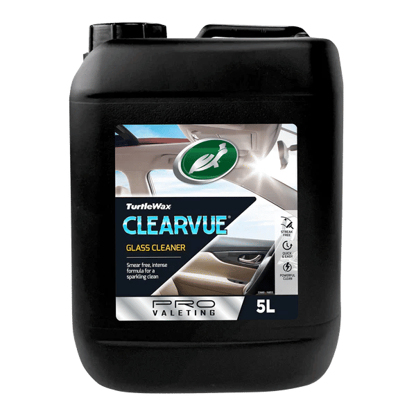 TURTLE WAX PRO CLEARVUE GLASS CLEANER 5L
