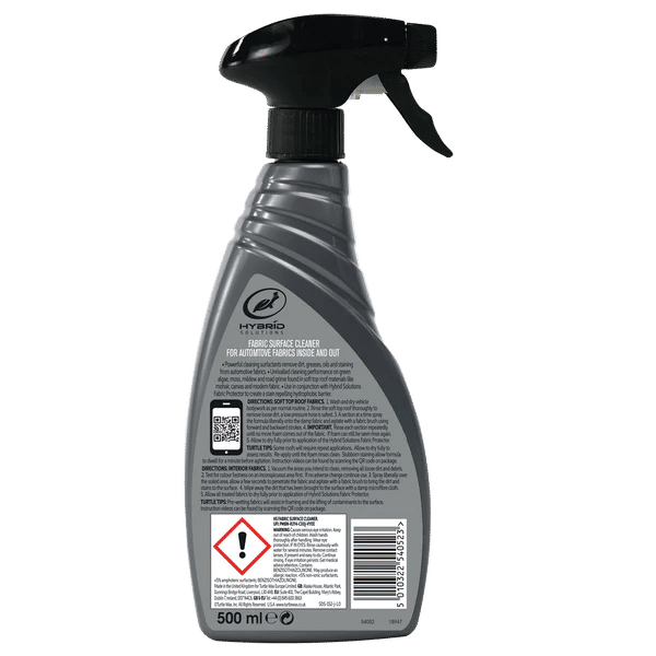 TURTLE WAX HYBRID SOLUTIONS FABRIC CLEANER 500ml - Image 2