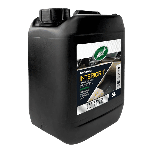 TURTLE WAX PRO INTERIOR 1 UPHOLSTERY SHAMPOO 5L - Image 2