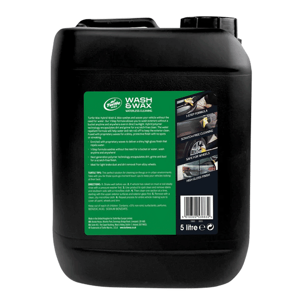 TURTLE WAX PRO WATERLESS WASH & WAX 5L - Image 2