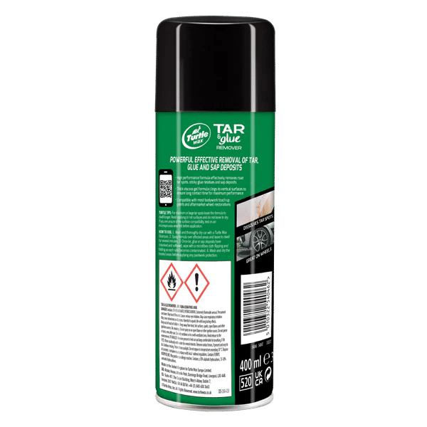 TURTLE WAX TAR AND GLUE REMOVER 400ML - Image 2