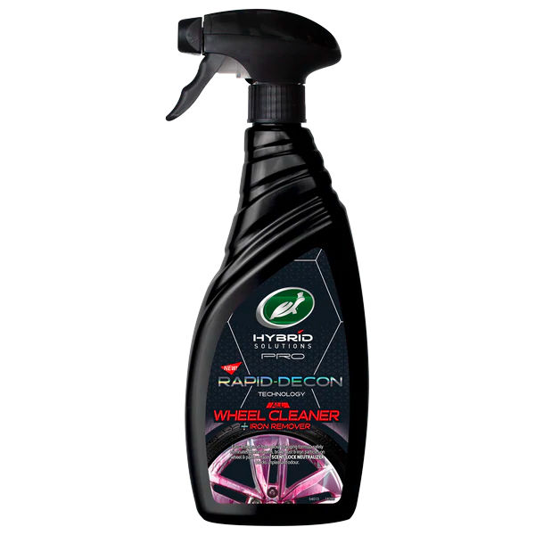 TURTLE WAX HYBRID SOLUTIONS PRO RAPID DECON WHEEL CLEANER + IRON REMOVER 750ml