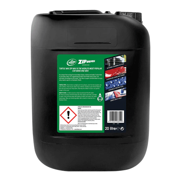 TURTLE WAX PRO ZIP WAX WASH & WAX 20L - Image 3